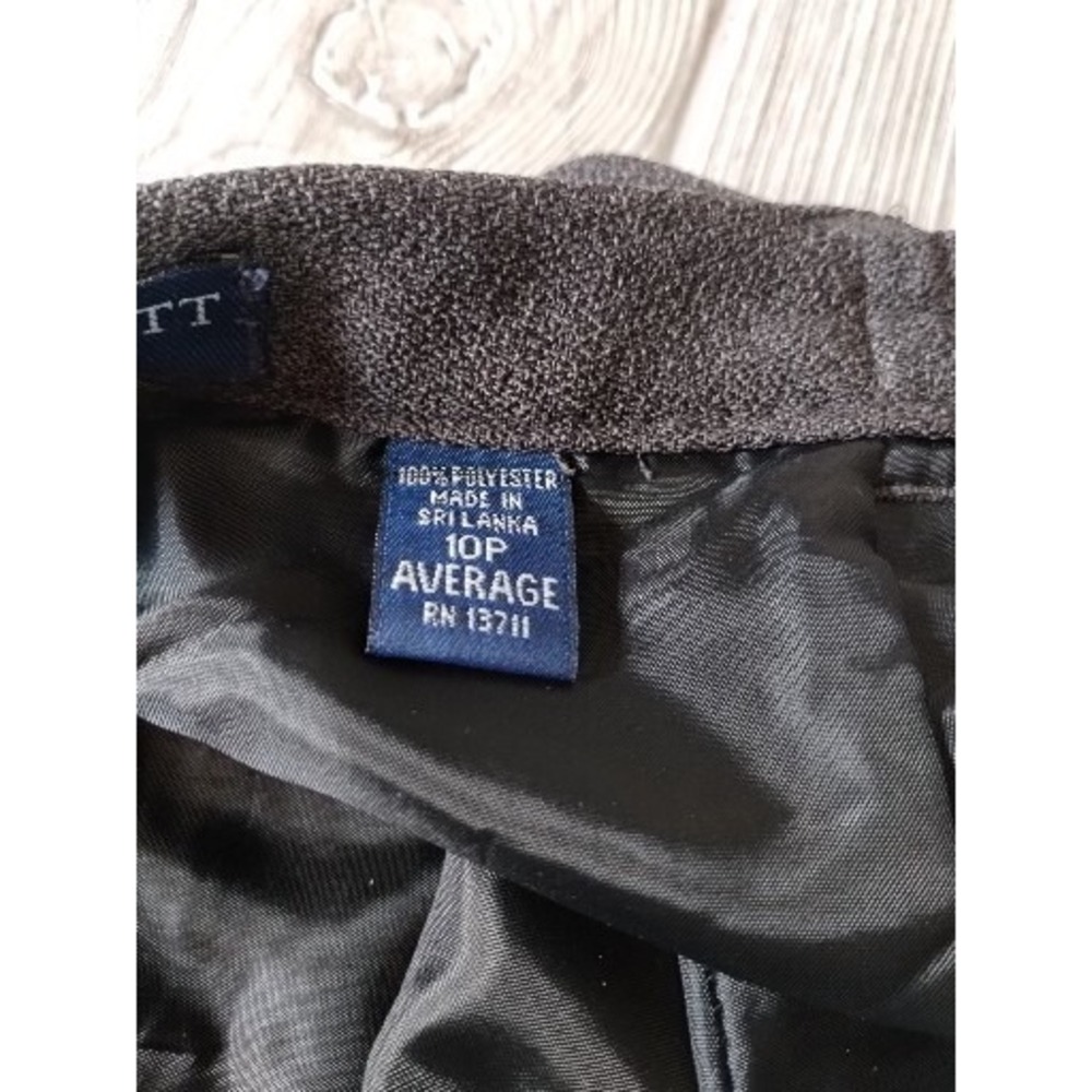 Karen Scott Petites Size 10P RN 13711 Gray Women's Slacks‎ Polyester Pockets - Picture 2 of 6